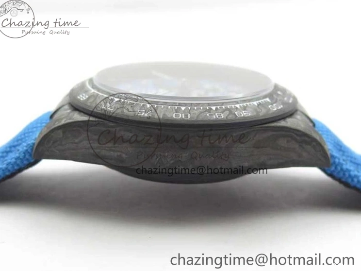 Edition Dial Daytona DIW Strap Blue Carbon A4130 Light Blue OMF Best Light Nylon on 1123